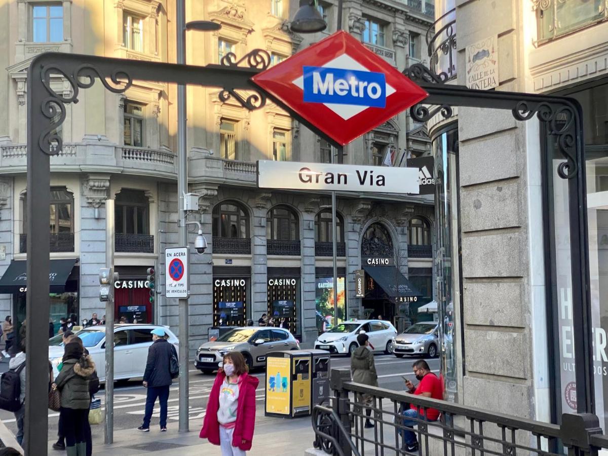 Charming Gran Via Madrid Apartment Luaran gambar
